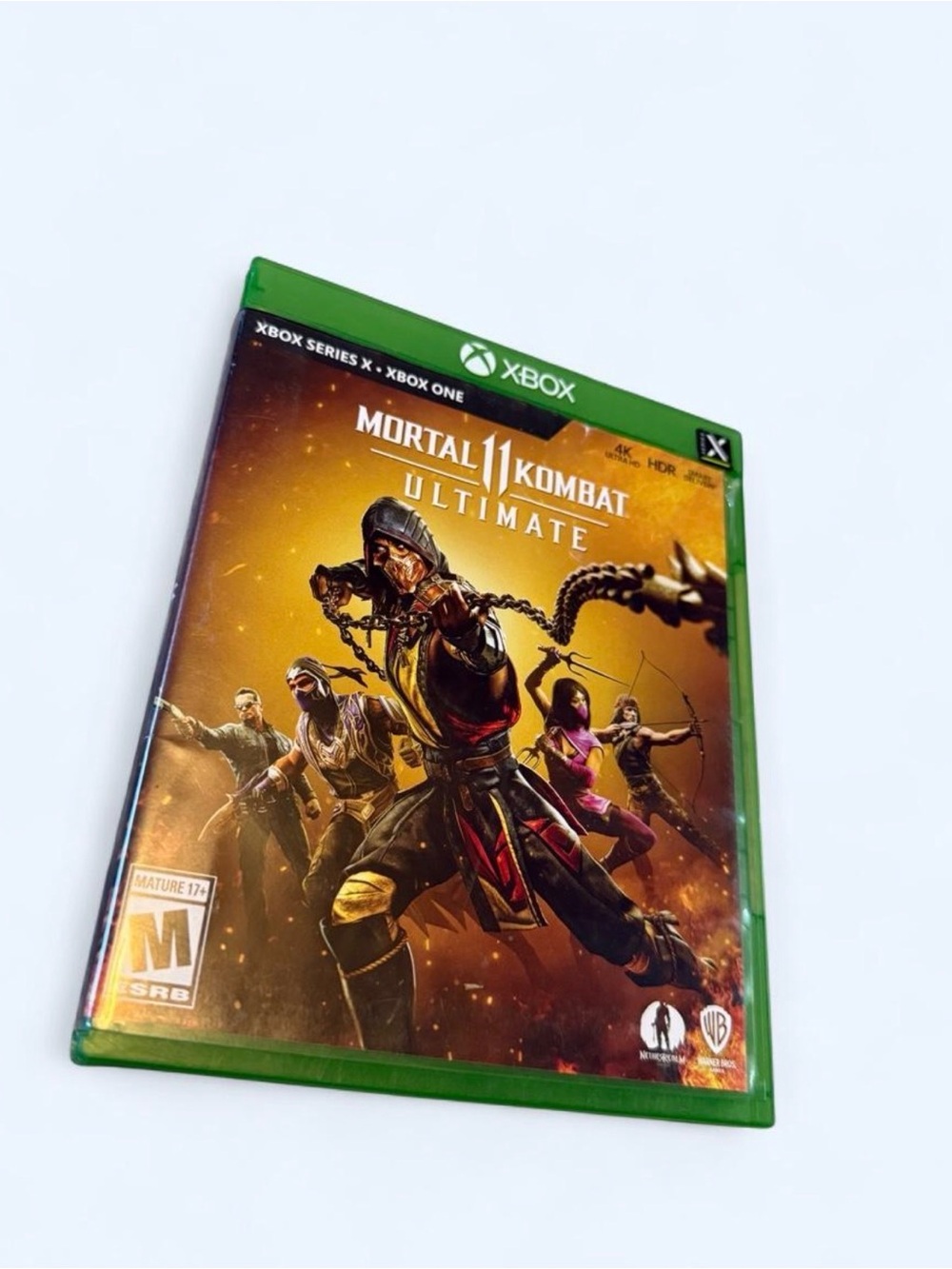 Warner Bros. Mortal Kombat 11 Ultimate Xbox Game - Green Case, Orange Cover Art